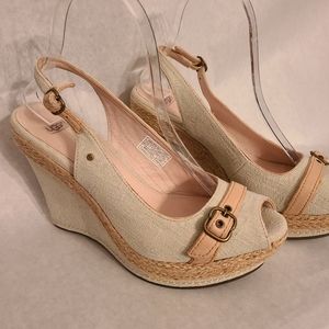 UGG Noelle Wedge Platform Sandal